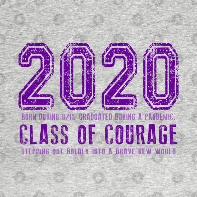 2020 Class of Courage - Purple by Jitterfly